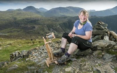 Ennerdale woman spins 1.1 kilometres of yarn during Wainwright challenge